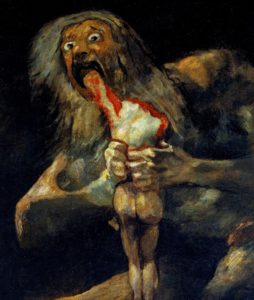 Francisco de Goya, Saturno devorando a su hijo (Satan Devours His Son)