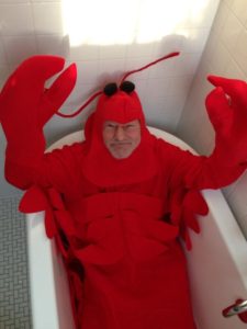 Patrick Stewart Lobster Costume