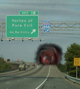 vortex of evil sign